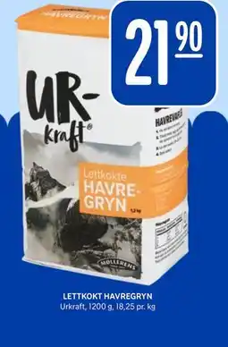 Rema 1000 LETTKOKT HAVREGRYN tilbud