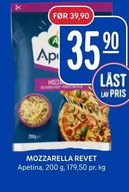 Rema 1000 MOZZARELLA REVET tilbud