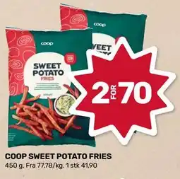 Matkroken COOP SWEET POTATO FRIES tilbud