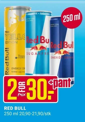 Europris Red bull tilbud