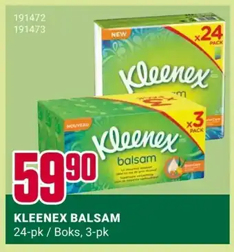 Kleenex balsam