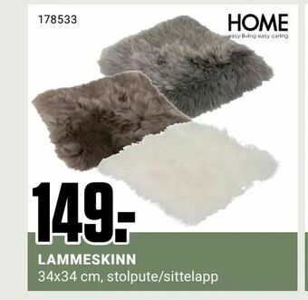 Europris Lammeskinn tilbud