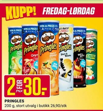 Europris Pringles tilbud