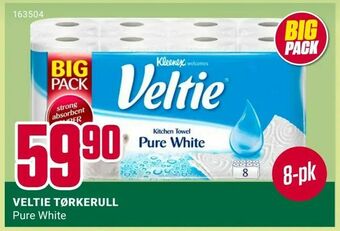Europris Veltie tørkerull tilbud