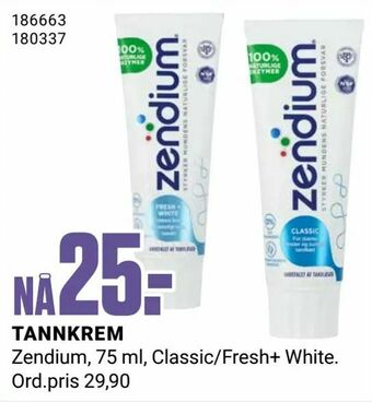 Europris Tannkrem tilbud