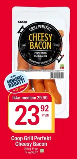 Coop Extra Coop Grill Perfekt Cheesy Bacon tilbud