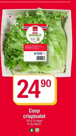 Coop Extra Coop crispisalat tilbud