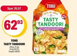 Coop Extra Toro tasty tandoori tilbud