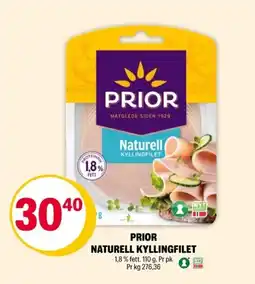 Coop Extra Prior naturell kyllingfilet tilbud