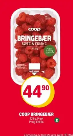 Coop Extra Coop bringebær tilbud