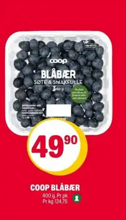 Coop Extra Coop blåbær tilbud