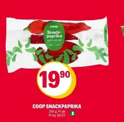 Coop Extra Coop snackpaprika tilbud