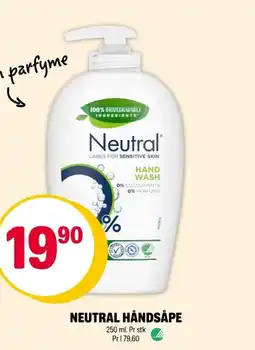 Coop Extra Neutral håndsåpe tilbud