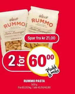 Coop Extra Rummo pasta tilbud