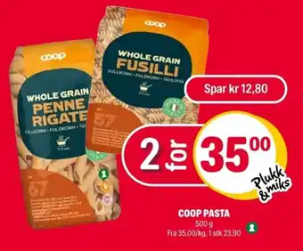 Coop Extra Coop pasta tilbud