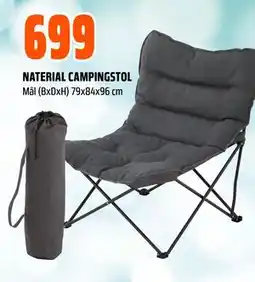 Obs Bygg NATERIAL CAMPINGSTOL tilbud