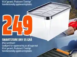 Obs Bygg SMARTSTORE DRY 55 GRÅ tilbud