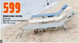 Obs Bygg BOHEM SCROLL SOLSENG tilbud