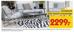 Rusta Loungesett Nantes tilbud