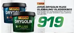 Coop Byggmix JOTUN DRYGOLIN PLUSS OLJEMALING/ OLJEDEKKBEIS tilbud
