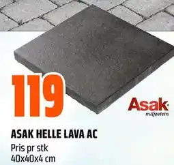 Obs Bygg ASAK HELLE LAVA AC tilbud