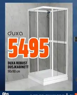 Obs Bygg DUXA ROBUST DUSJKABINETT tilbud