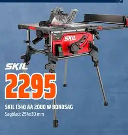 Obs Bygg SKIL 1340 AA 2000 W BORDSAG tilbud