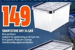 Obs Bygg SMARTSTORE DRY 34 GRÅ tilbud