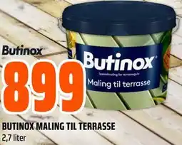 Obs Bygg BUTINOX MALING TIL TERRASSE tilbud