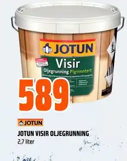 Obs Bygg JOTUN VISIR OLJEGRUNNING tilbud