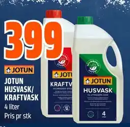Obs Bygg JOTUN HUSVASK/ KRAFTVASK tilbud