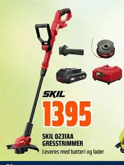 Obs Bygg SKIL 0231AA GRESSTRIMMER tilbud
