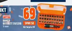Obs Bygg BAHCO BITSSETT 59/S31B tilbud