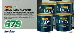 Coop Byggmix JOTUN LADY SUPREME FINISH INTERIØRMALING tilbud