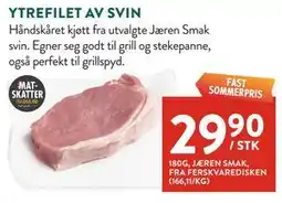 Jacobs YTREFILET AV SVIN tilbud