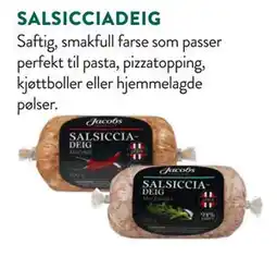 Jacobs SALSICCIADEIG tilbud