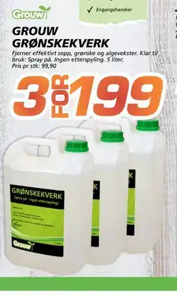 Coop Byggmix GROUW GRØNSKEKVERK tilbud