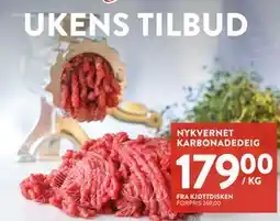 Jacobs NYKVERNET KARBONADEDEIG tilbud