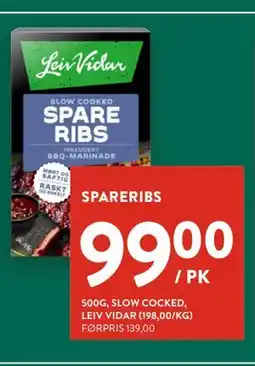 Jacobs SPARERIBS tilbud