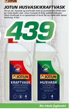 Coop Byggmix JOTUN HUSVASK/KRAFTVASK tilbud