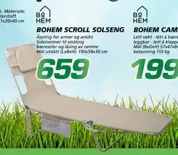 Coop Byggmix BOHEM SCROLL SOLSENG tilbud