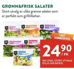 Jacobs GRØNN&FRISK SALATER tilbud