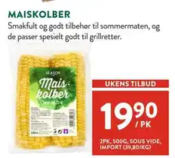 Jacobs MAISKOLBER tilbud