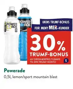 Jacobs Powerade tilbud