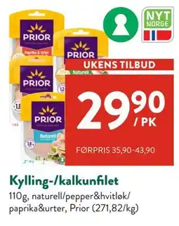 Jacobs Kylling-/kalkunfilet tilbud