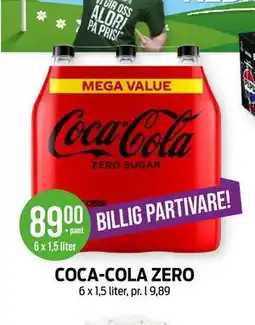 Kiwi COCA-COLA ZERO tilbud