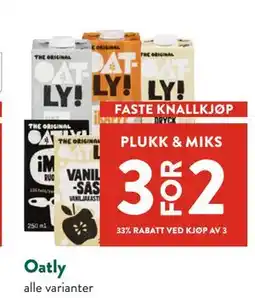 Jacobs Oatly tilbud