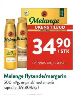 Jacobs Melange flytende/margarin tilbud