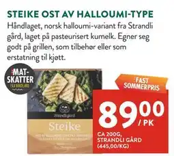 Jacobs STEIKE OST AV HALLOUMI-TYPE tilbud