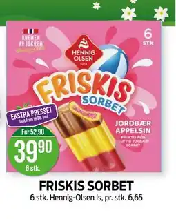 Kiwi FRISKIS SORBET tilbud